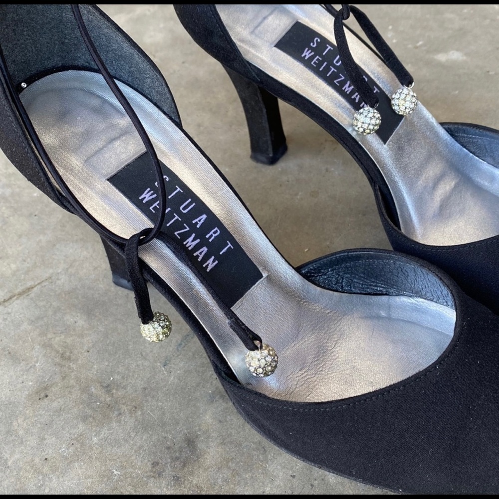 Stuart Weitzman Black Shoe Size 5 1/2